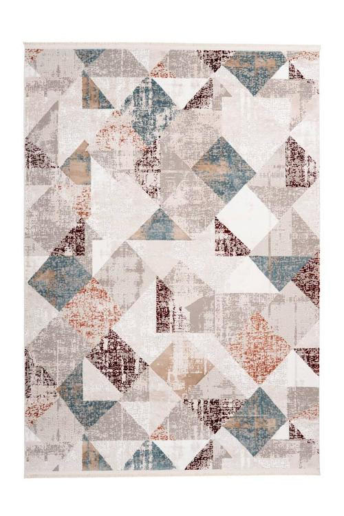 VINTAGE KOBEREC, 80/150 cm, šedá, růžová - šedá/růžová, Design, textil (80/150cm)