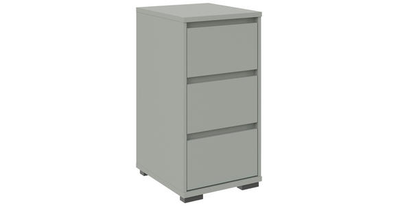 NACHTSCHRANK 40,1/78,9/48 cm  - Anthrazit/Graugrün, Design, Holzwerkstoff/Kunststoff (40,1/78,9/48cm) - Carryhome