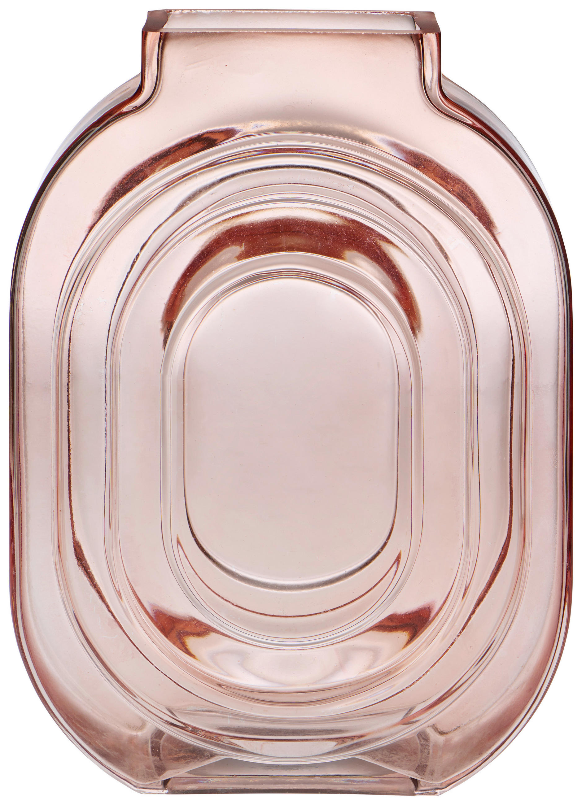 VASE 25 cm  - Pink, Design, Glas (18/25/7cm) - Ambia Home