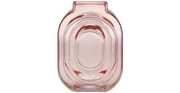 VASE 25 cm  - Pink, Design, Glas (18/25/7cm) - Ambia Home