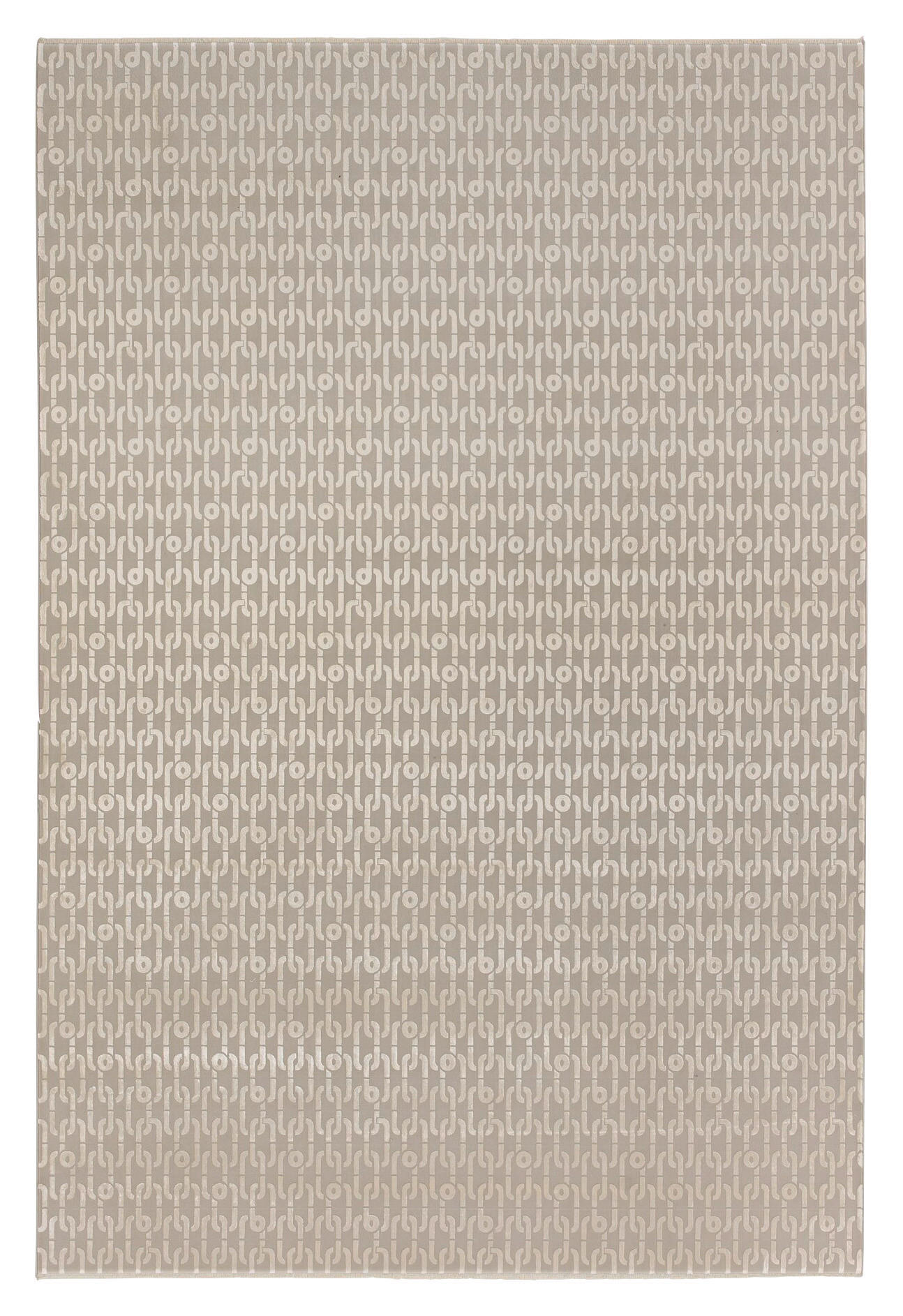WEBTEPPICH 140/200 cm Chains  - Creme, Design, Textil (140/200cm) - Joop!
