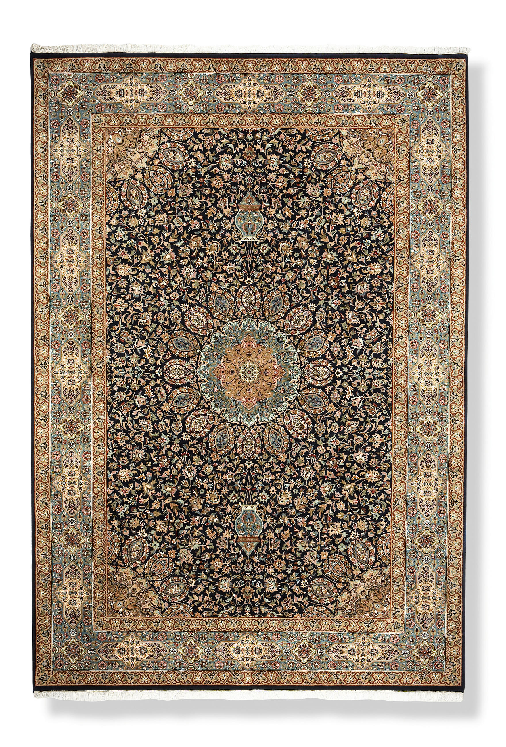 ORIENTTEPPICH 160/230 cm Alkatif Classic  - Dunkelblau, Lifestyle, Textil (160/230cm) - Cazaris