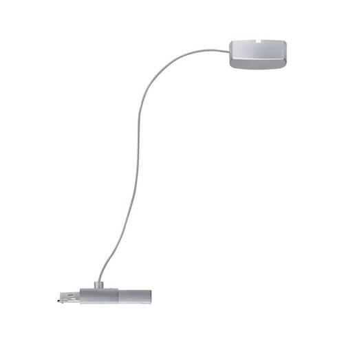 SCHIENENSYSTEM-EINSPEISER URail 70 cm   - Chromfarben, Basics, Kunststoff/Metall (70cm) - Paulmann