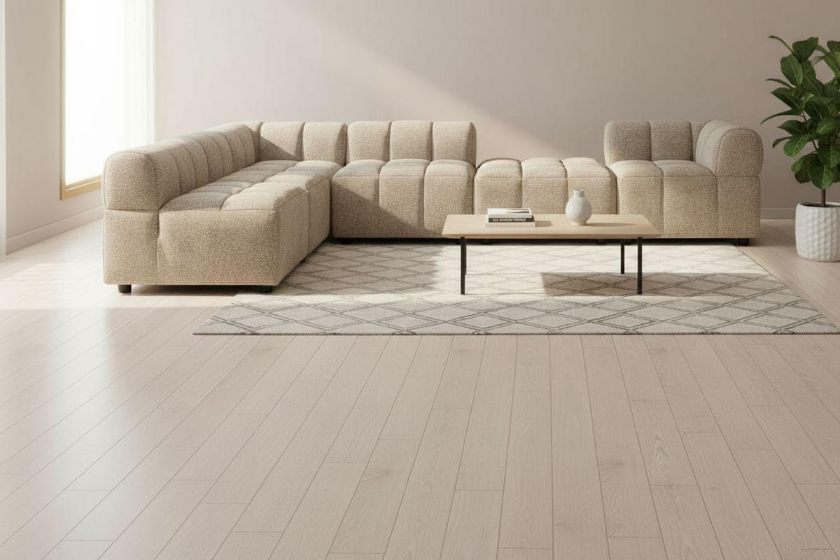 SOFAELEMENT Struktur Beige  - Beige/Schwarz, Design, Holz/Kunststoff (84/70/84cm) - MID.YOU