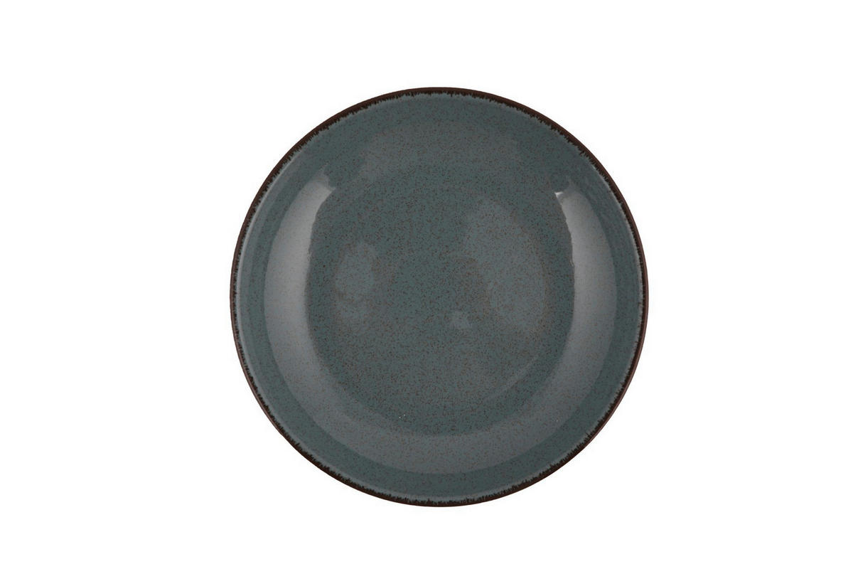 KOMBISERVICE Blau 18-teilig 6 Personen  - Blau, Basics, Keramik (25/25/3cm) - P & B