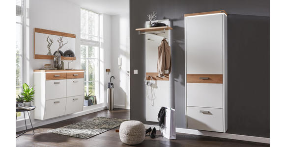 SPIEGEL Wildeiche Eichefarben - Eichefarben, Design, Glas/Holz (118/60/3cm) - Dieter Knoll