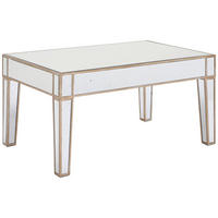 COUCHTISCH Spiegelglas rechteckig Klar  - Klar, Design, Glas/Holzwerkstoff (90/45/60cm) - MID.YOU