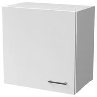 KÜCHENOBERSCHRANK 60/54,8/32 cm  in Weiß  - Alufarben/Weiß, KONVENTIONELL, Holzwerkstoff/Kunststoff (60/54,8/32cm) - FlexWell