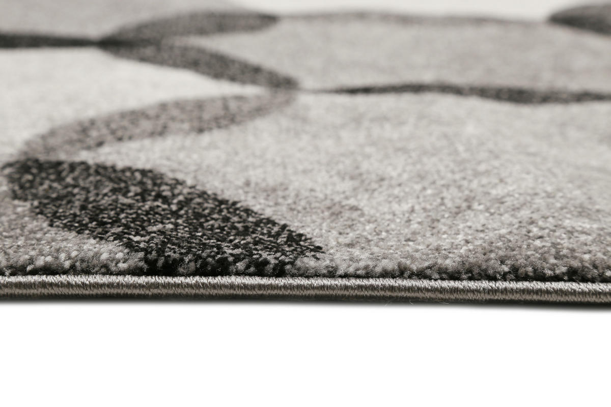 WEBTEPPICH 120/170 cm Modernina Grau, Silberfarben, Dunkelgrau, Beige  - Dunkelgrau/Beige, Design, Textil (120/170cm) - Esprit