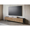 LOWBOARD  in 190/40/32 cm  - Eiche Wotan/Schwarz, Trend, Holzwerkstoff/Kunststoff (190/40/32cm) - Livetastic