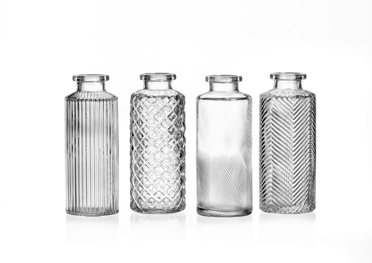 VASE 13 cm  - Klar, Konventionell, Glas (5,5/5,5/13cm) - Ritzenhoff Breker