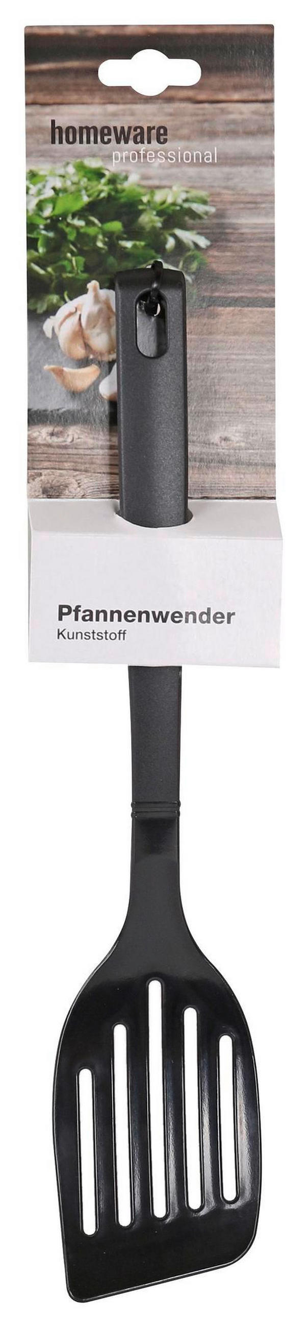 PFANNENWENDER - Schwarz, Basics, Kunststoff (32cm) - Homeware Profession.