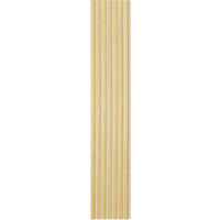 AKUSTIKPANEEL Echtholz Lean  - Eichefarben/Beige, KONVENTIONELL, Holz/Kunststoff (244/28/1.6cm) - Novel