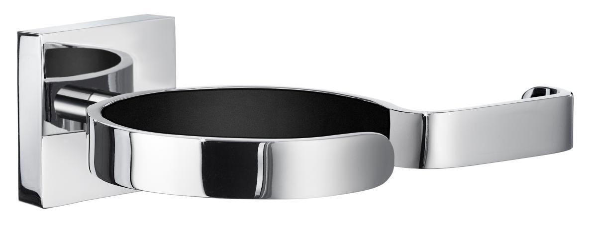 HAARTROCKNERHALTER Metall  - Chromfarben, Basics, Metall (12,9/4,5/10cm)