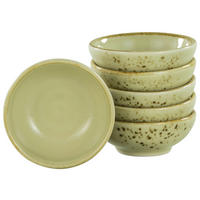 SKÅLSET 6 delar 16,5 cm   - salviagrön, Trend, keramik (16,5cm) - Creatable