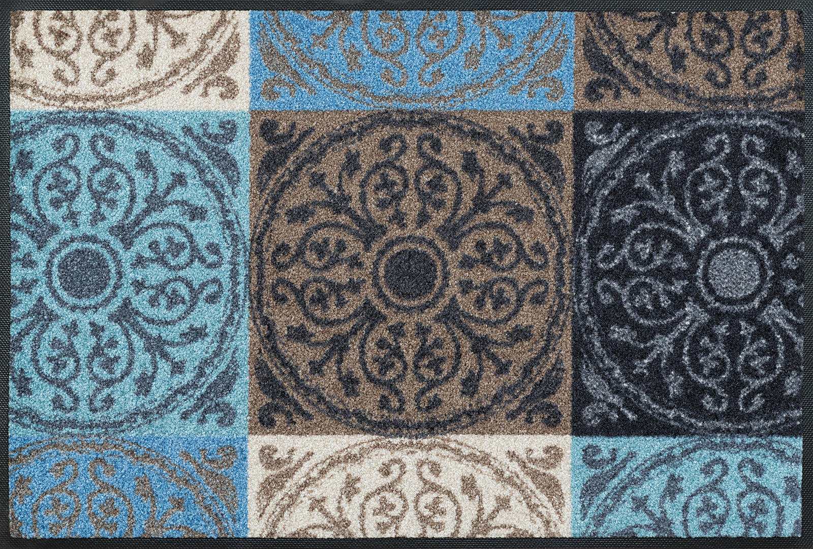 FUßMATTE 50/75 cm Da Capo  - Multicolor, KONVENTIONELL, Kunststoff/Textil (50/75cm) - wash+dry