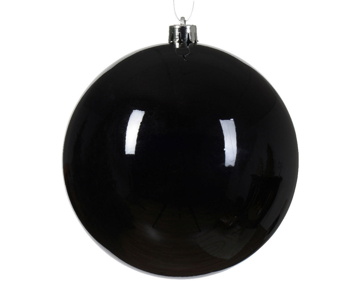 Glob Xmassale - negru, Basics (14,00/14,00/14,00cm)