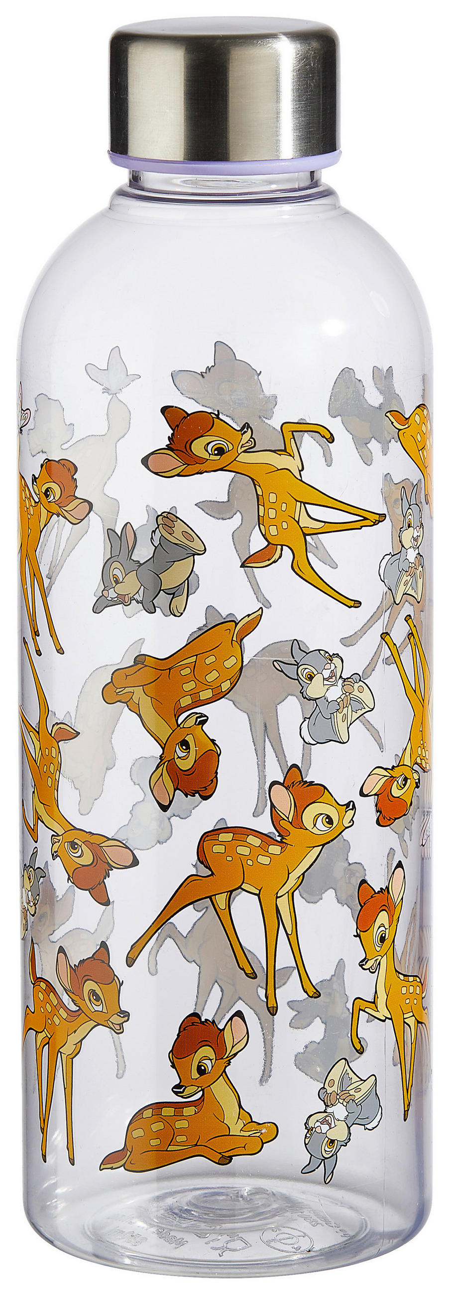 Disney Trinkflasche Bambi Braun, Grau, Beige