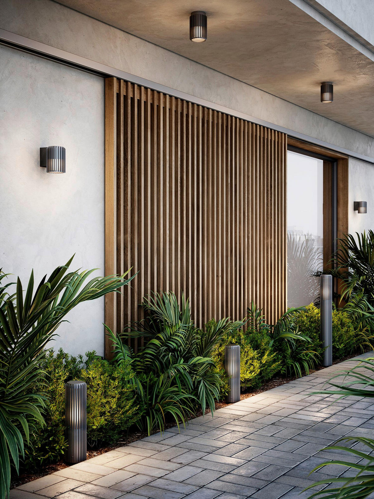 AUßENDECKENLEUCHTE 12,4/18,8 cm  - Anthrazit, Trend, Metall (12,4/18,8cm) - Nordlux