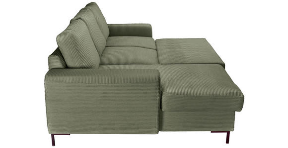 Freisteller von Carryhome ECKSOFA Olivgrün Cord.