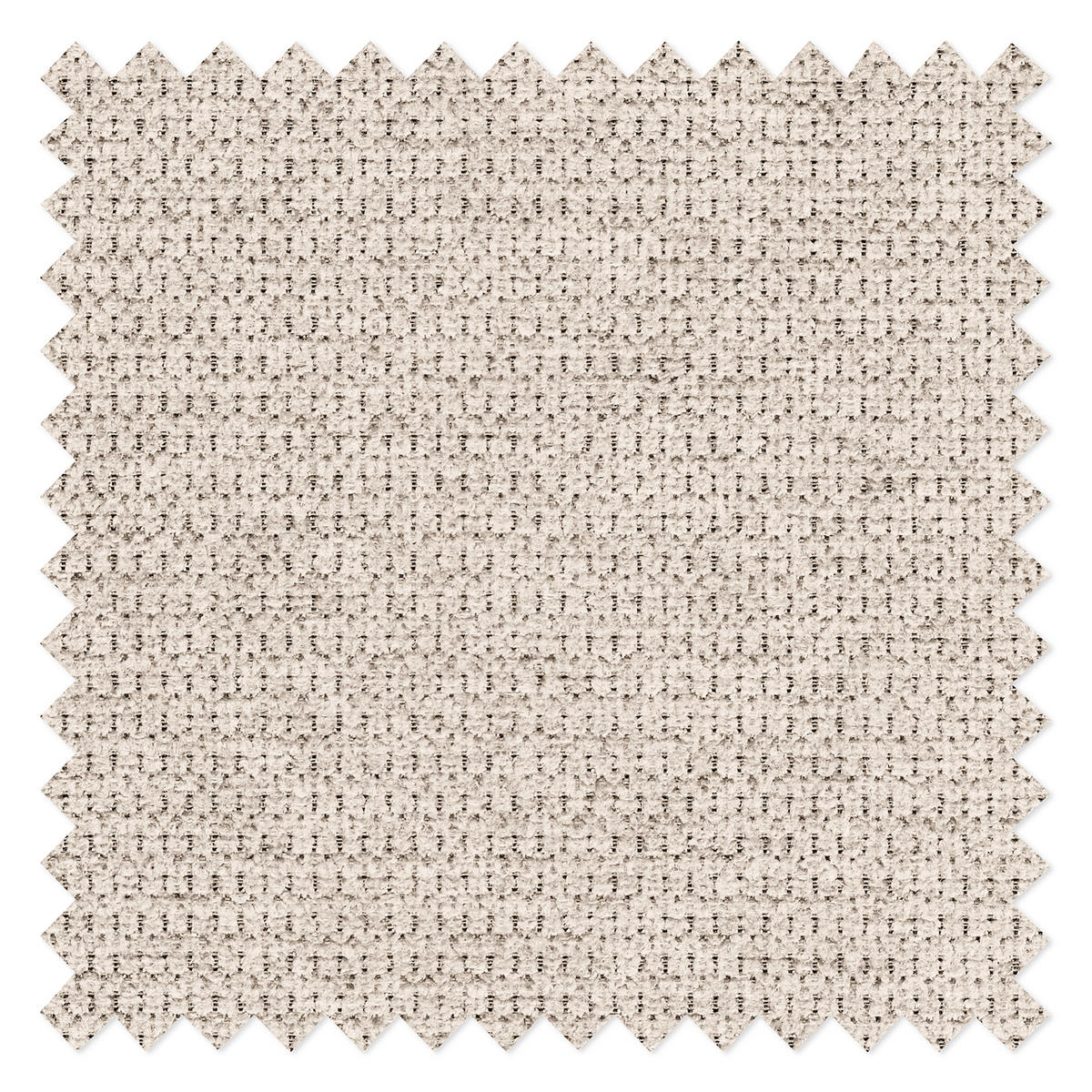 ECKSOFA TORINO Beige Chenille Bettkasten, Kopfteilverstellung  - Beige/Schwarzchrom, Design, Textil/Metall (173/247cm) - Livetastic