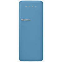 KÜHLSCHRANK 60,1/150/78,8 cm FAB28RDLB5  - Blau, Basics, Glas/Metall (60,1/150/78,8cm) - SMEG