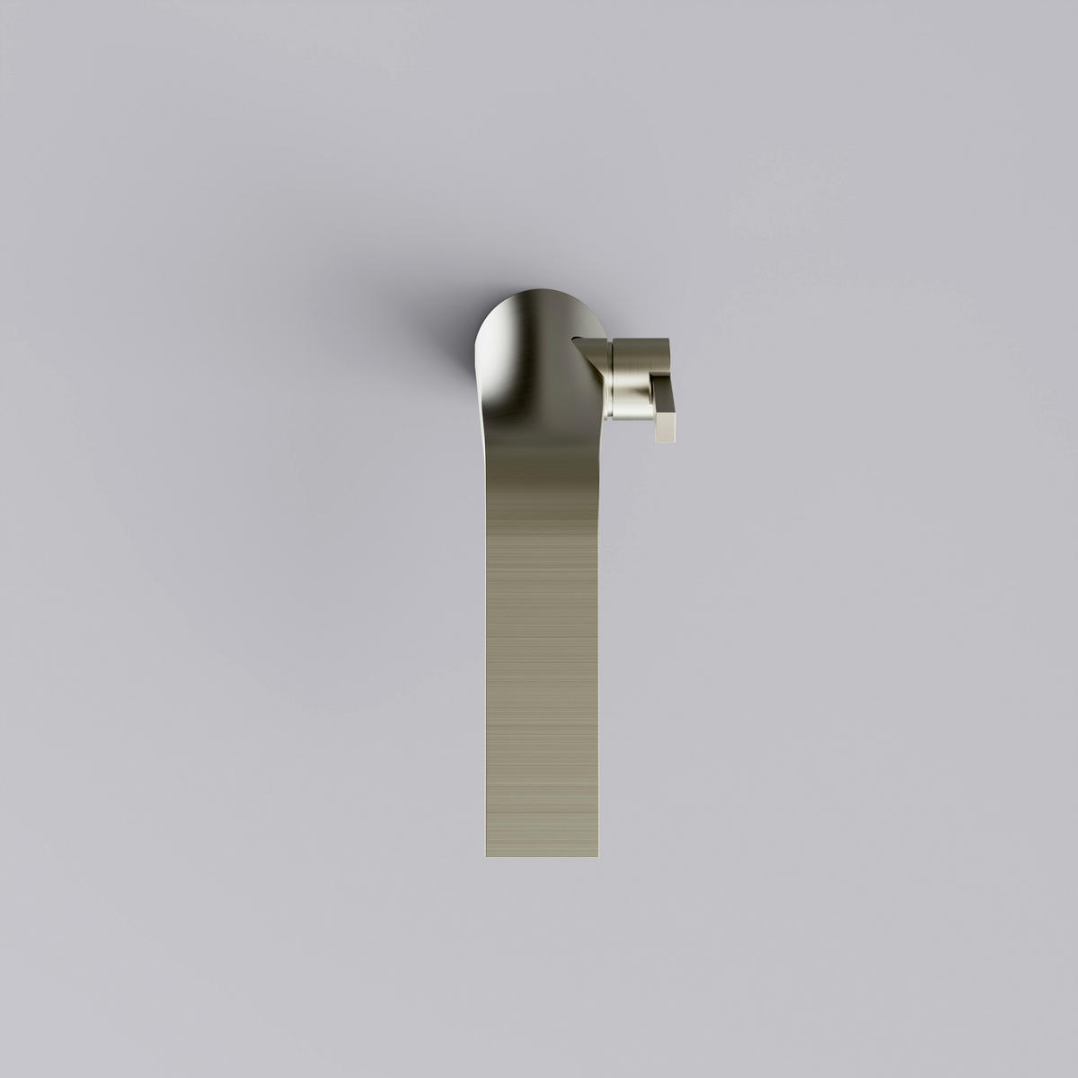 WASCHTISCHARMATUR 5,4/18,1/20,8 cm  - Nickelfarben, MODERN, Metall (5,4/18,1/20,8cm)