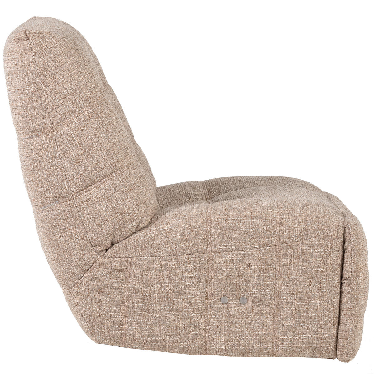 RELAXSESSEL Hein Webstoff    - Naturfarben, Design, Textil (98/94/83cm) - Livetastic