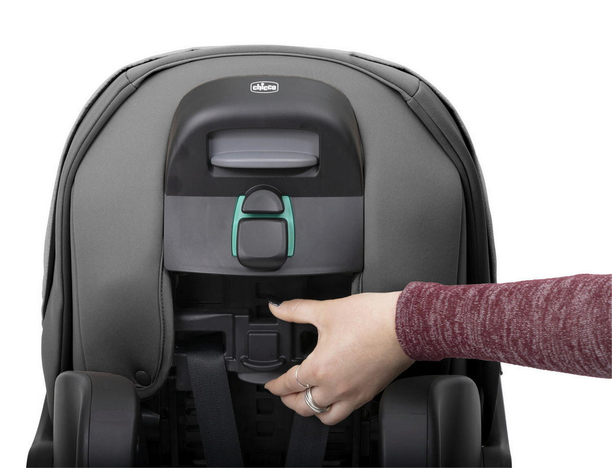 KINDERAUTOSITZ First Seat Recline I-Size   - Grau, Basics, Textil (44/58/60/65cm) - Chicco