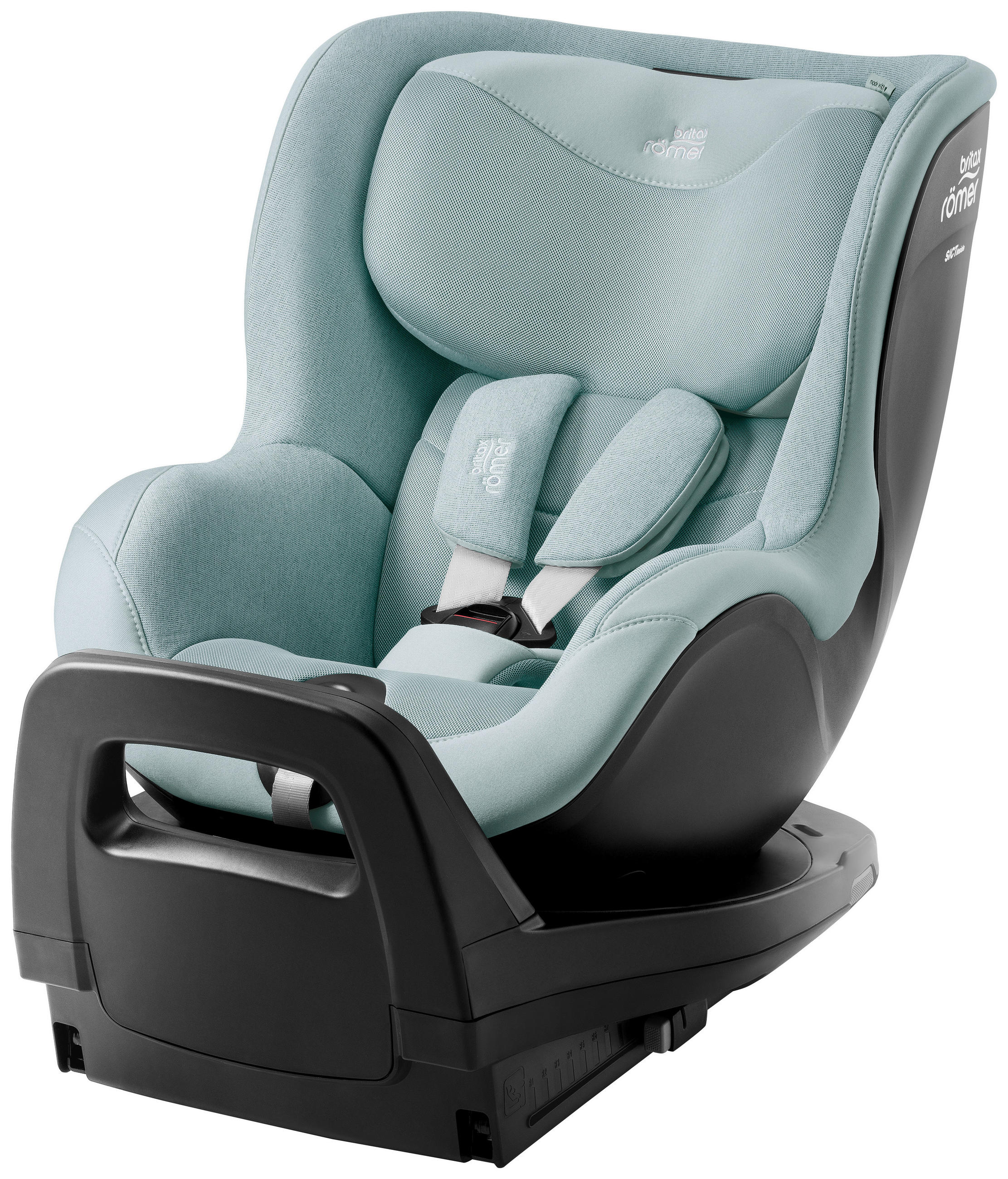 REBOARDER-KINDERSITZ Dualfix Pro M  - Pastellblau, Basics, Textil (44/48/74cm) - Britax Römer