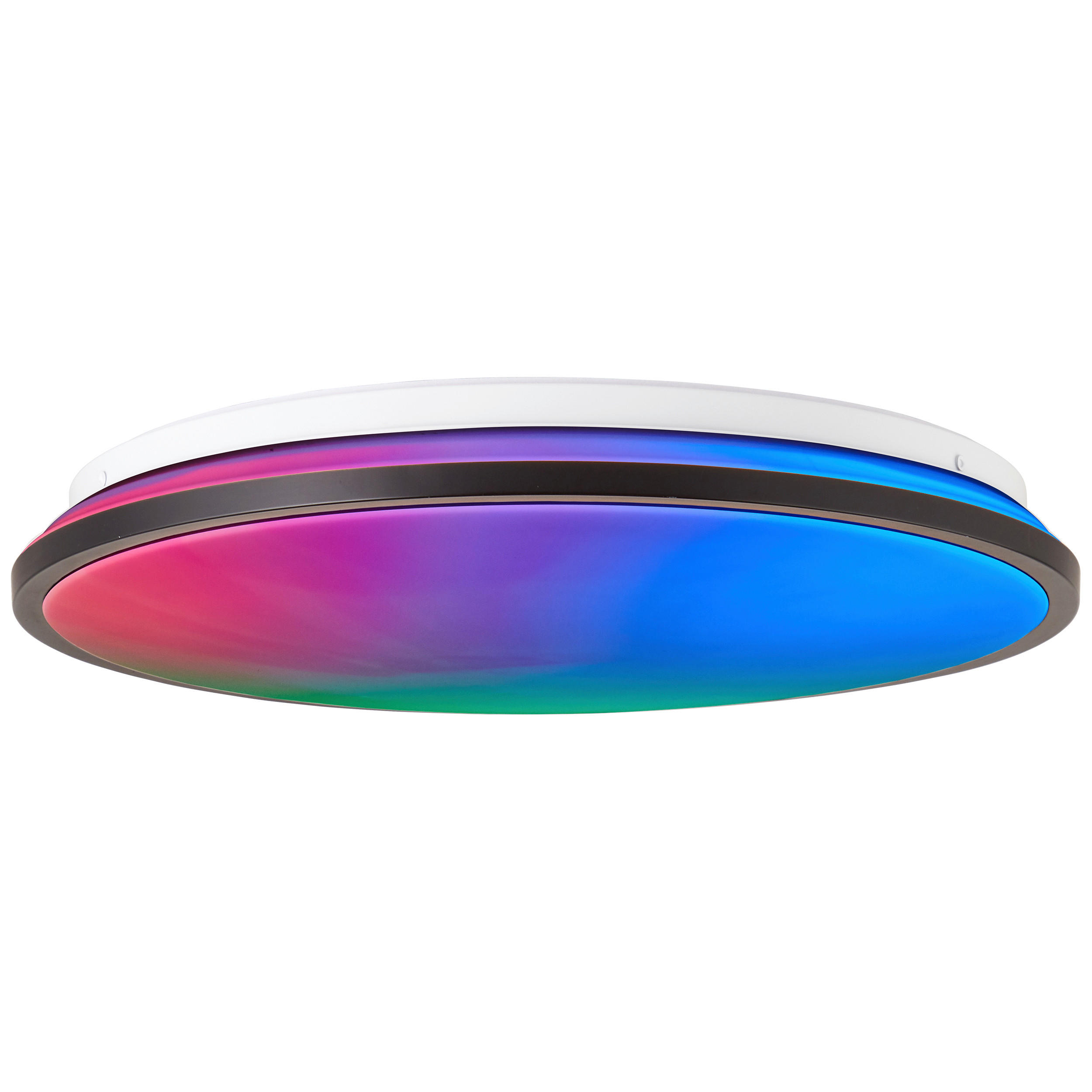 LED PLAFONJERA - crna, Osnovno, metal/plastika (39,5/7cm)