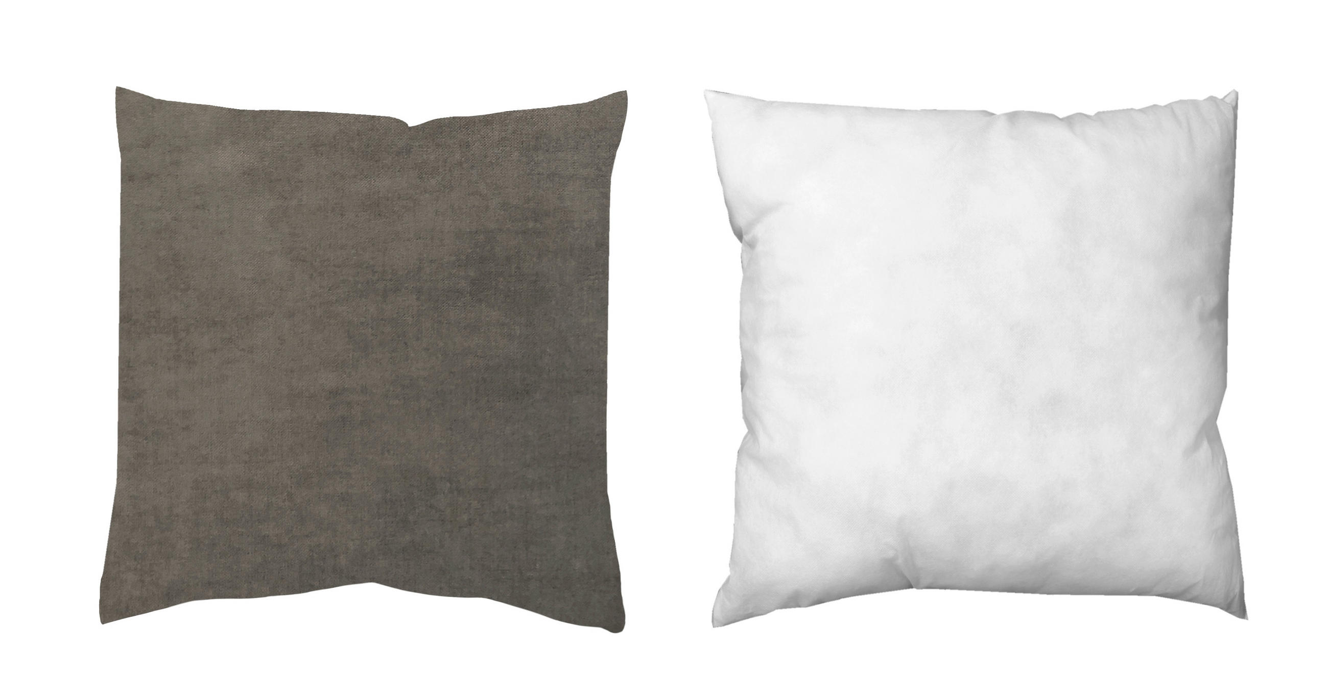 ZIERKISSEN  50/50 cm   - Grau, Basics, Textil (50/50cm)