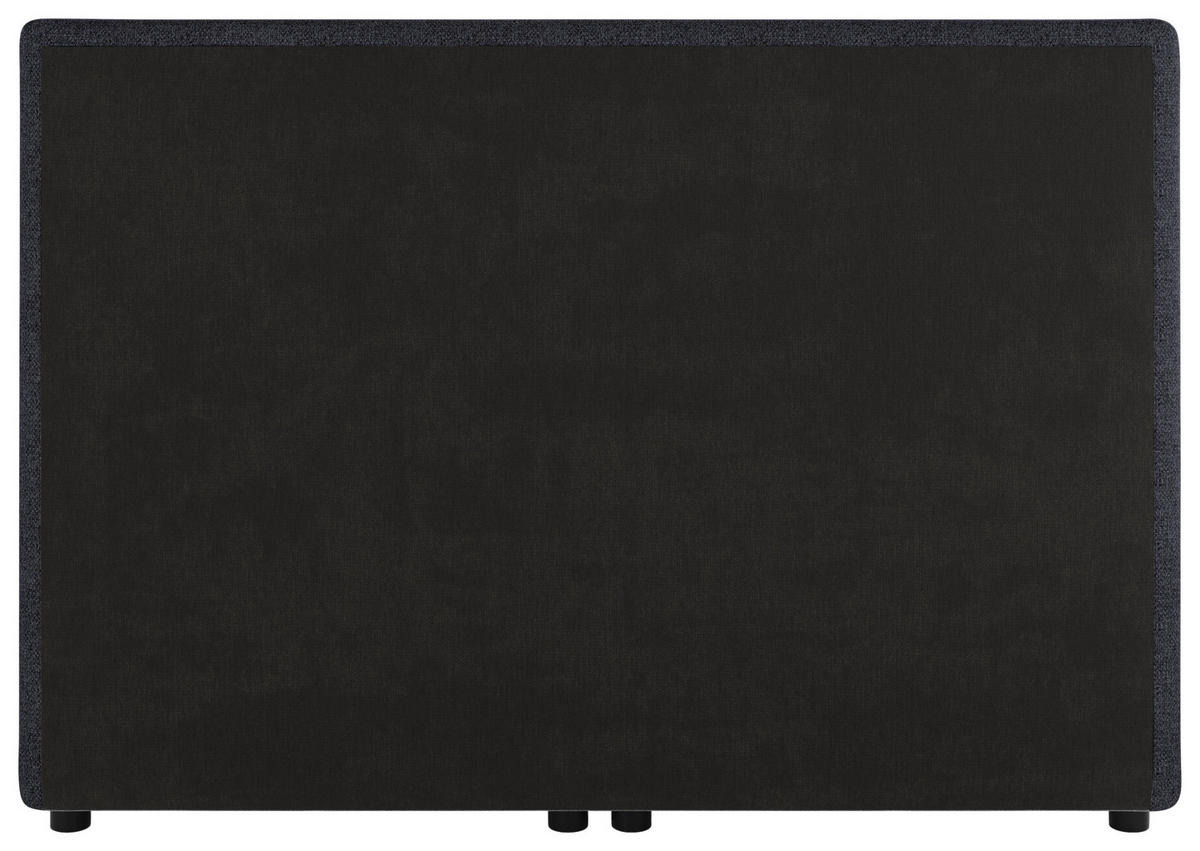 BOXSPRINGBETT 140/200 cm  in Anthrazit  - Anthrazit/Schwarz, MODERN, Karton/Holz (140/200cm) - MID.YOU