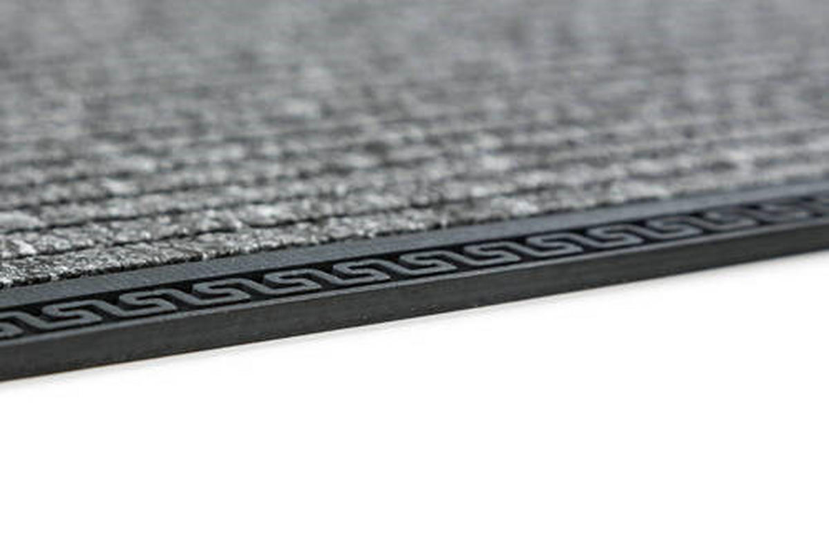 FUßMATTE  40/60 cm  Grau  - Grau, KONVENTIONELL, Textil (40/60cm) - Esposa