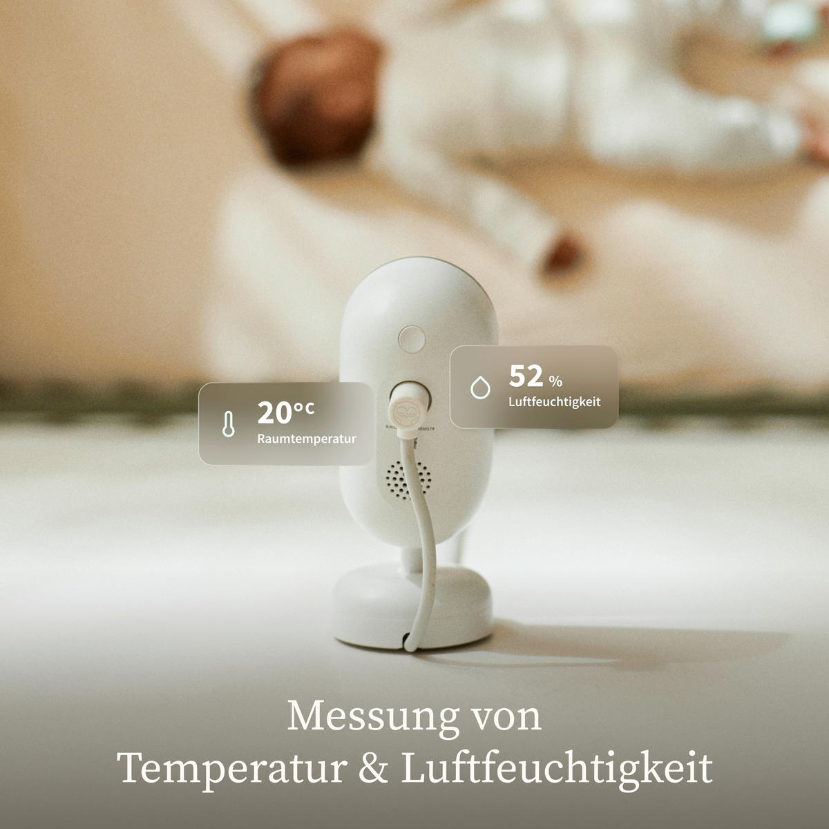 BABYPHONE - Weiß, Basics, Kunststoff (5,5/13cm) - Owlet