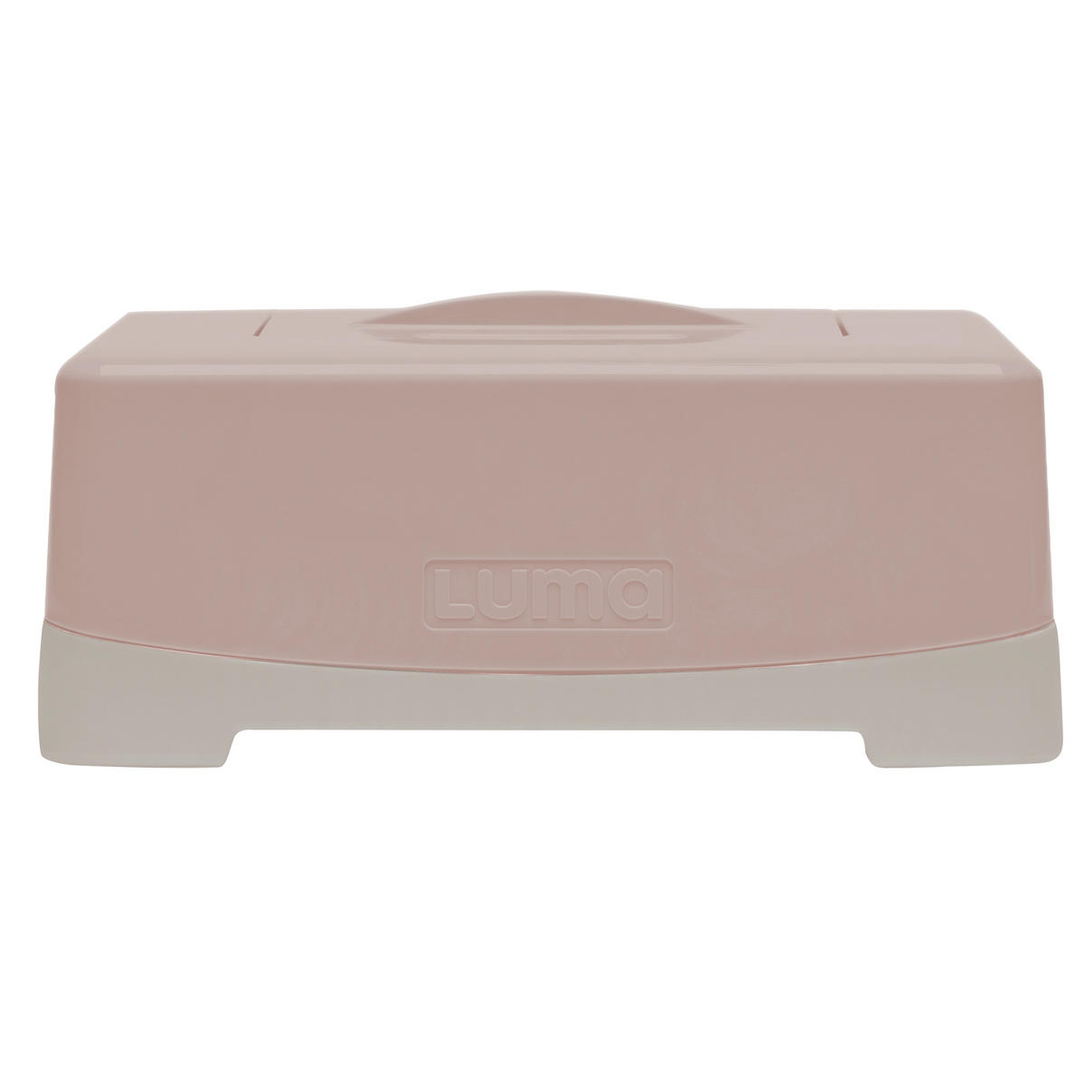 FEUCHTTÜCHER-BOX - Altrosa, Basics, Kunststoff (21/13/9cm) - Luma