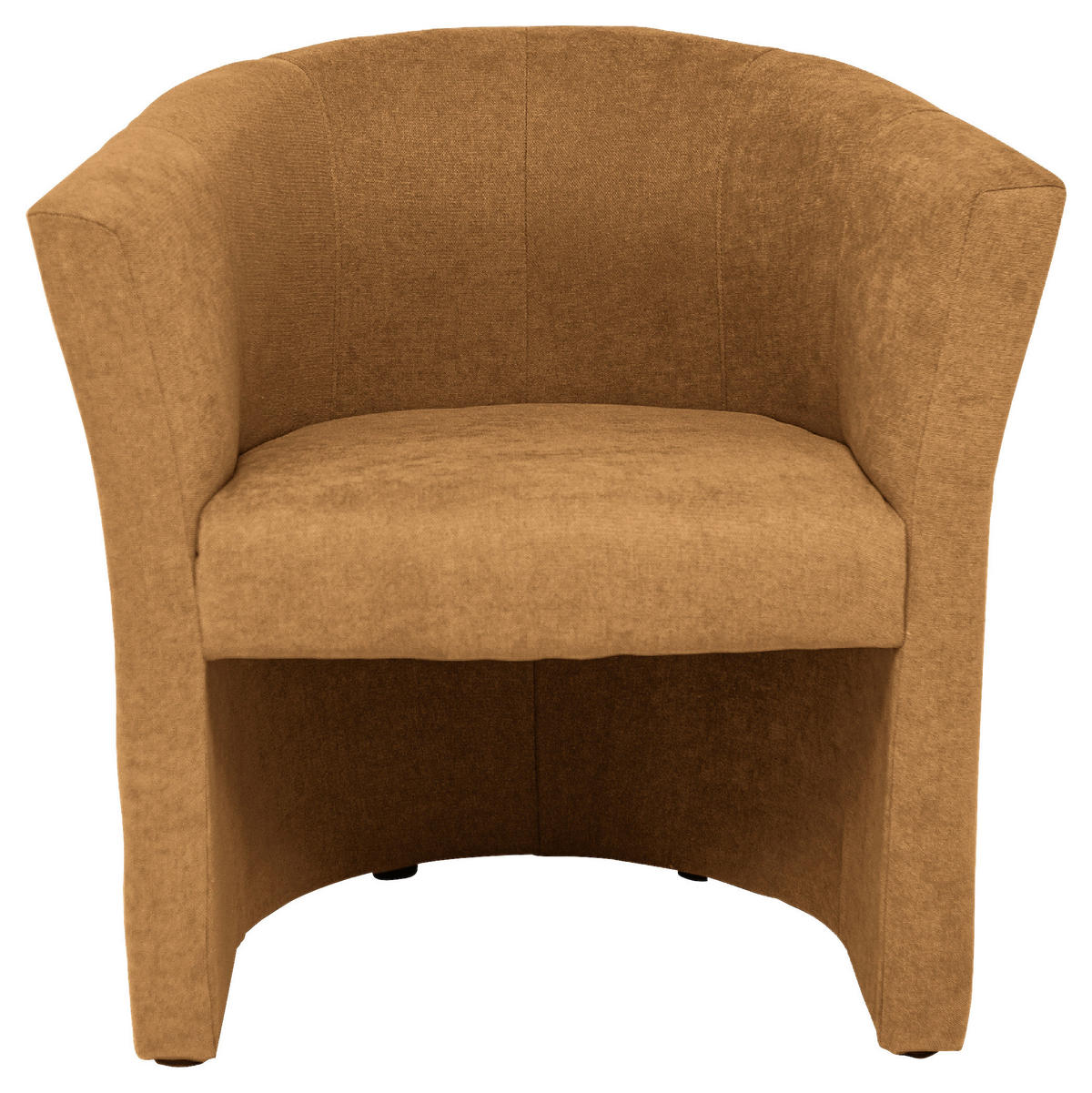 KRESLO, textil, svetlohnedá - svetlohnedá/sivohnedá, Konventionell, textil/plast (68/76/65cm) - Ti'me