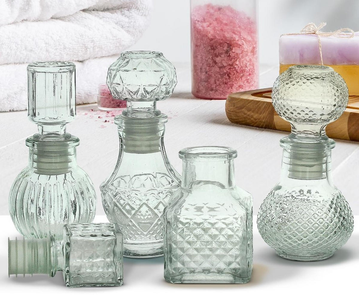 OLJEFLASKA - transparent, Basics, glas - Best Price