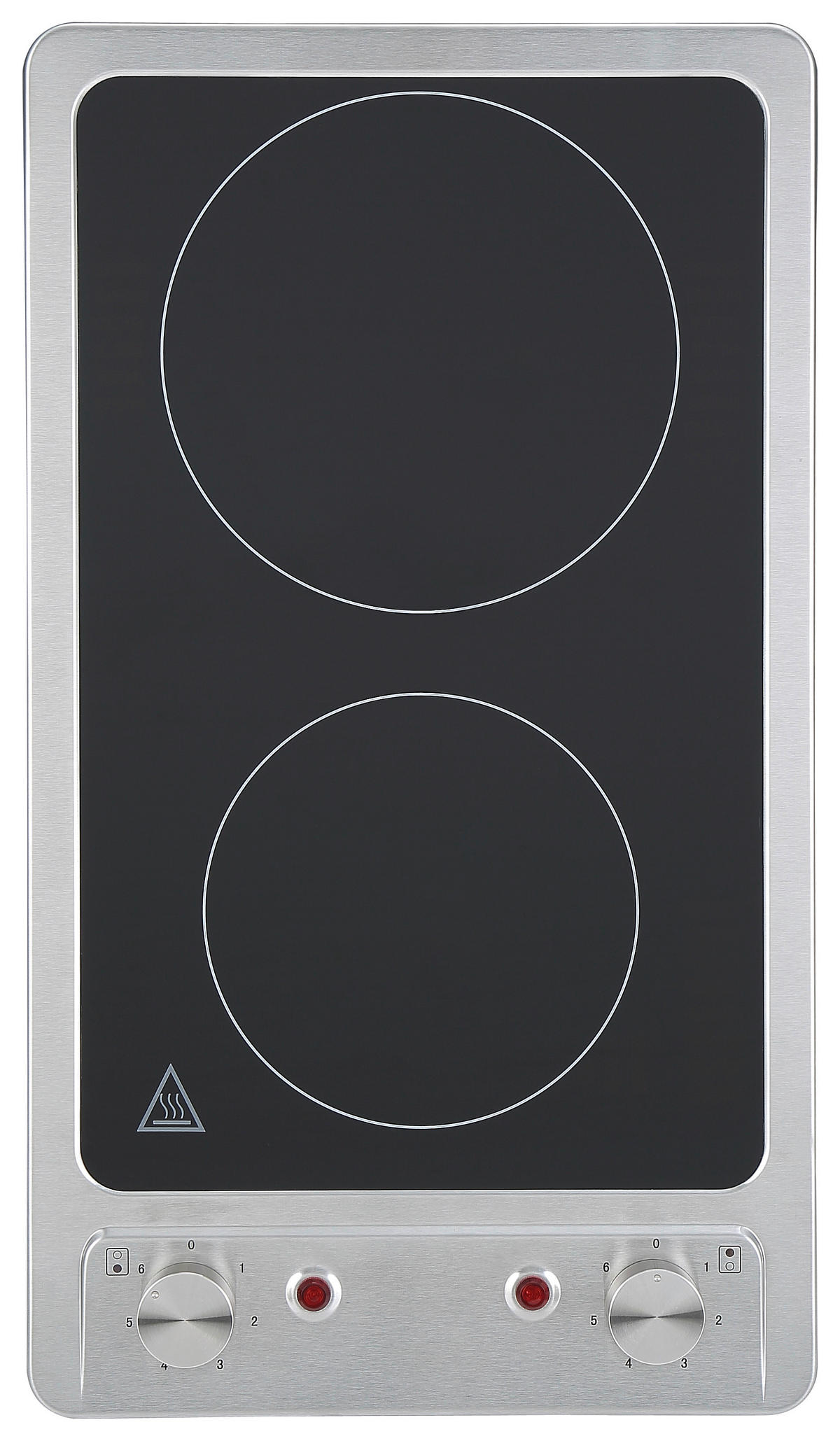 MINIKÜCHE 150 cm   in Schwarz  - Edelstahlfarben/Nussbaumfarben, Basics, Holzwerkstoff/Kunststoff (150cm) - Respekta