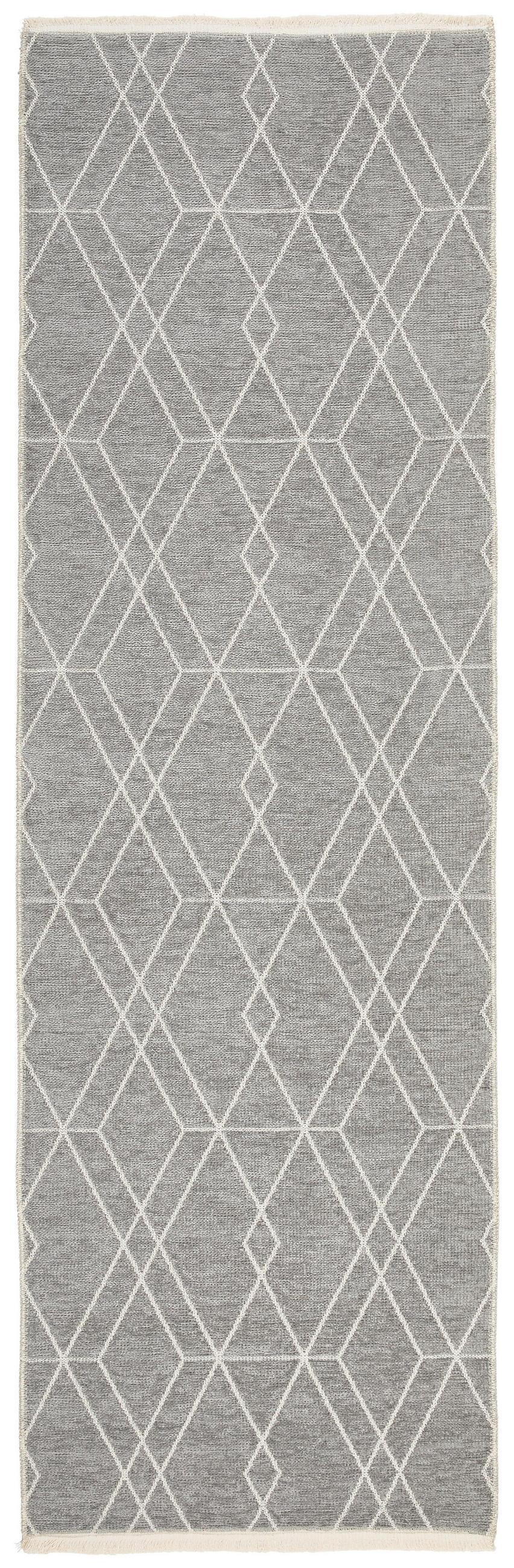 TRAVERSĂ - alb/gri, Lifestyle, textil (80/250cm) - Novel