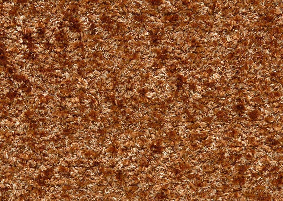 ARMLEHNSTUHL  Stoffauswahl, Wippfunktion, Sitzfläche 360° drehbar, gepolsterte Armlehnen Flachgewebe  - Cognac/Schwarz, Design, Textil/Metall (63/74-90/57-73cm) - Koinor