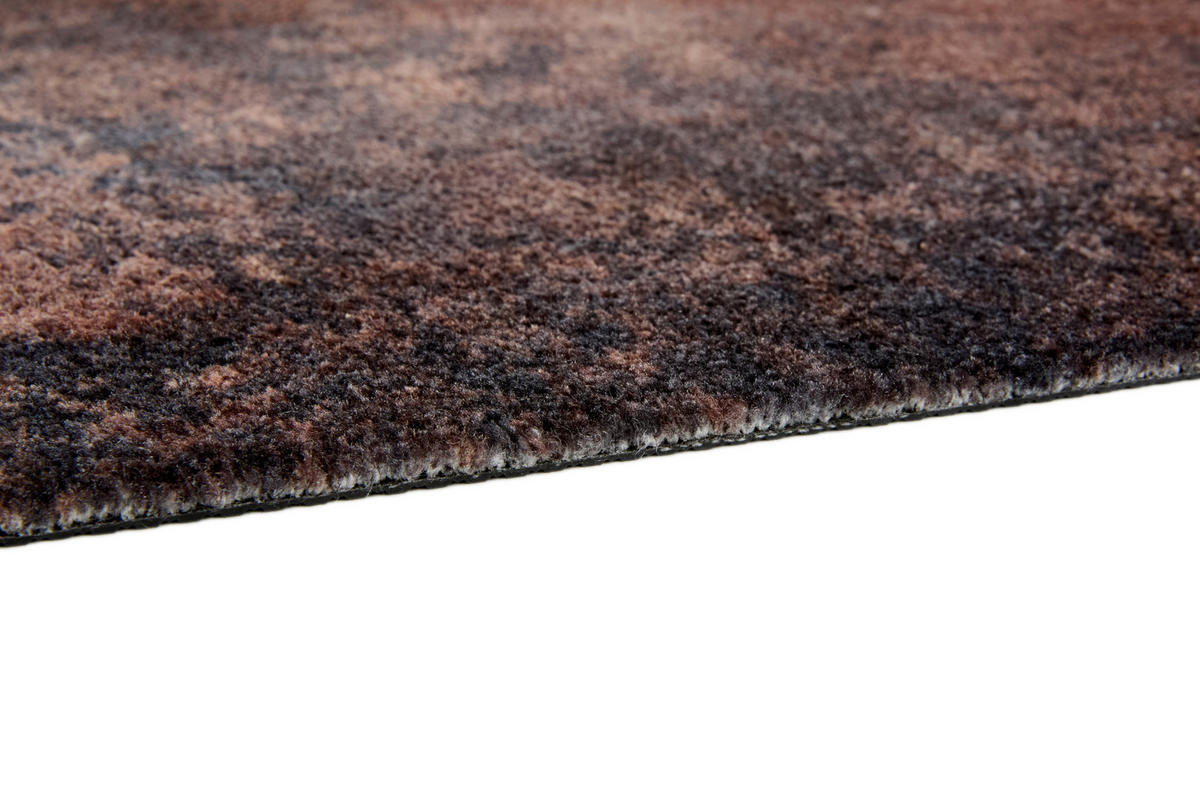 FUßMATTE  67/100 cm  Anthrazit, Braun  - Anthrazit/Braun, KONVENTIONELL, Textil (67/100cm) - Schöner Wohnen