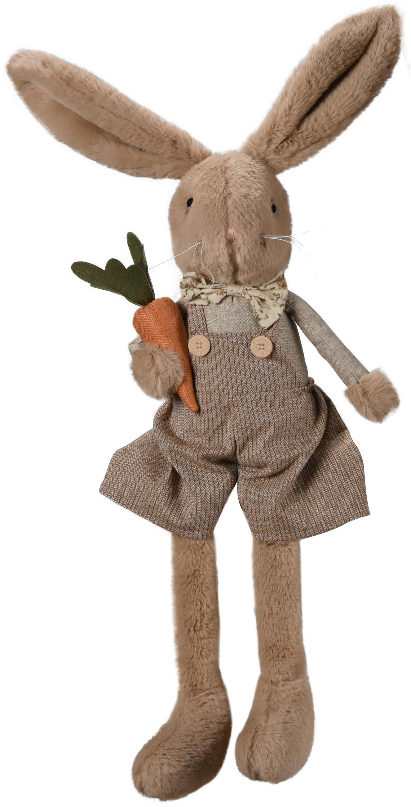 DEKOHASE - Braun/Orange, LIFESTYLE, Textil (20/72/12cm)