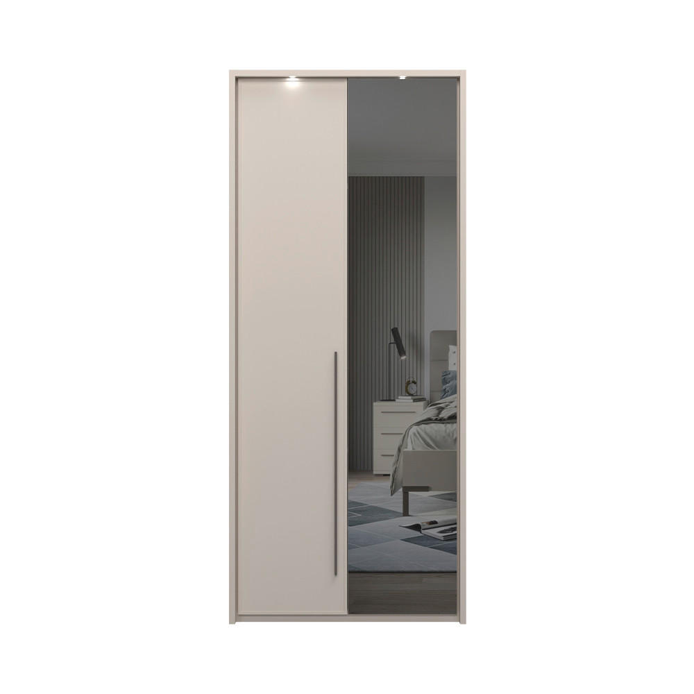 ORMAR SA KLASIČNIM VRATIMA  97/226/60 cm  - Dizajnerski, metal/pločasti materijal (97/226/60cm)