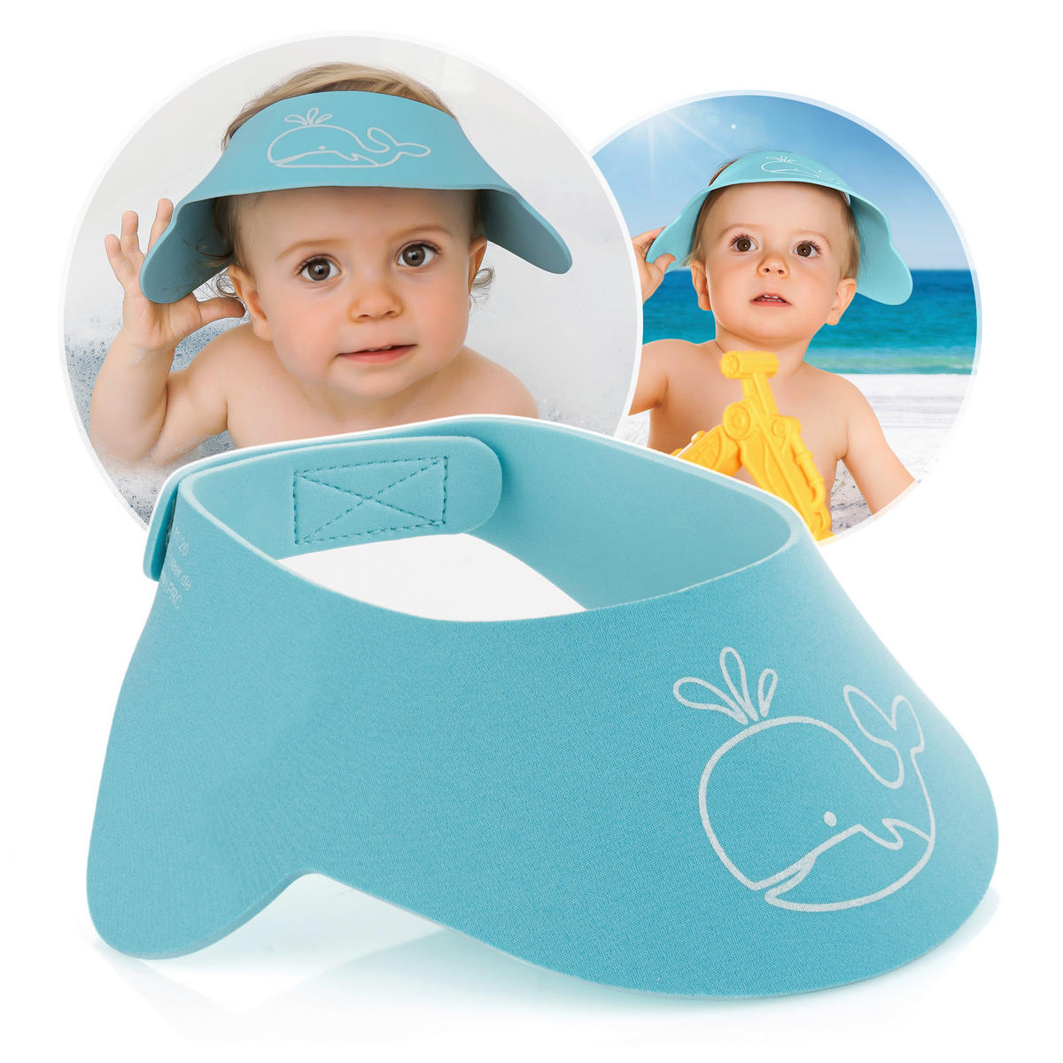 BABYBADESET  - Pastellblau, Basics, Kunststoff (9,8/17/5cm) - Reer