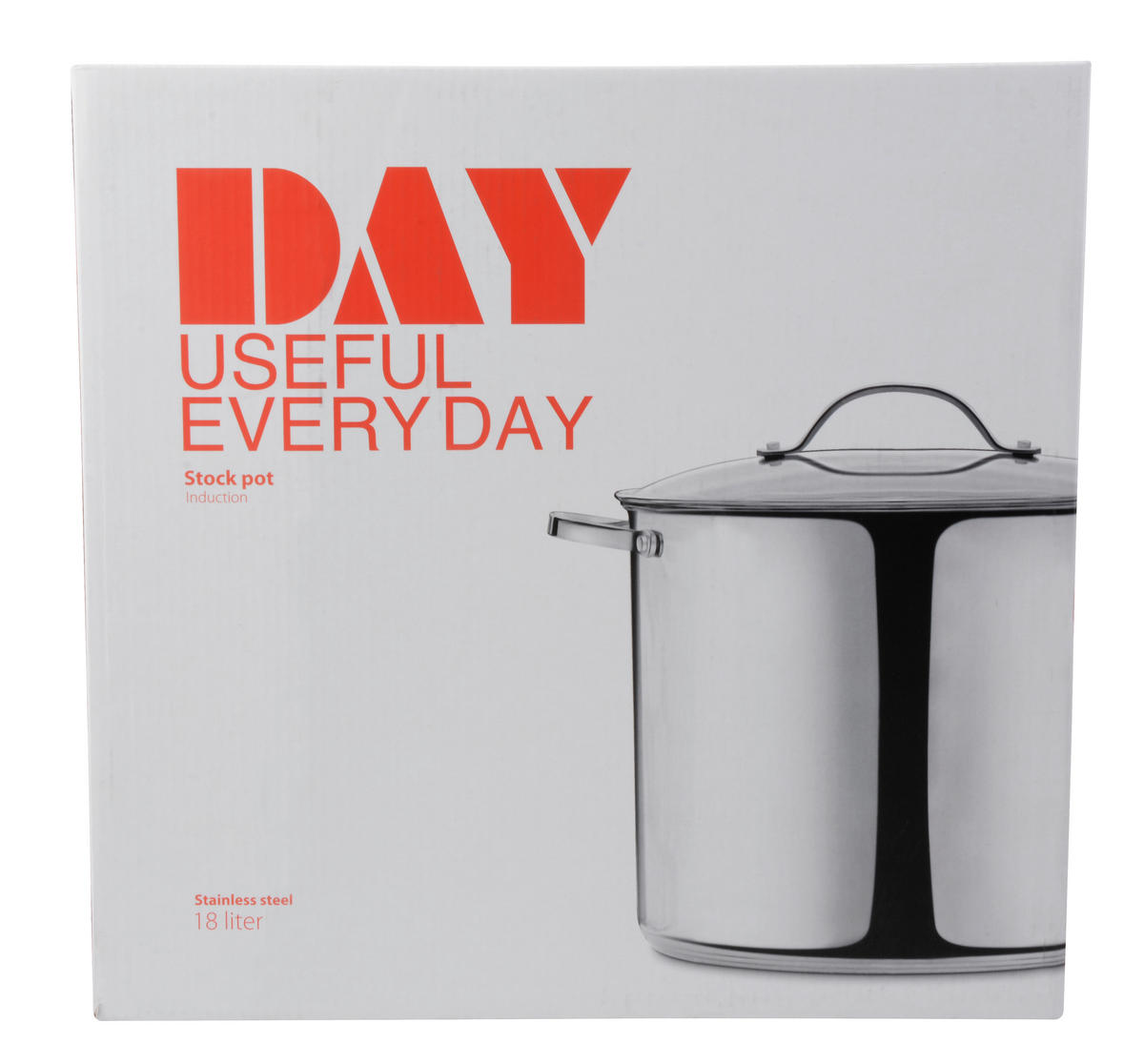 BUFFÉTGRYTA - Basics, metall/glas (18l)