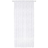 FERTIGVORHANG  halbtransparent  140/245 cm   - Weiß, Design, Textil (140/245cm) - Esposa