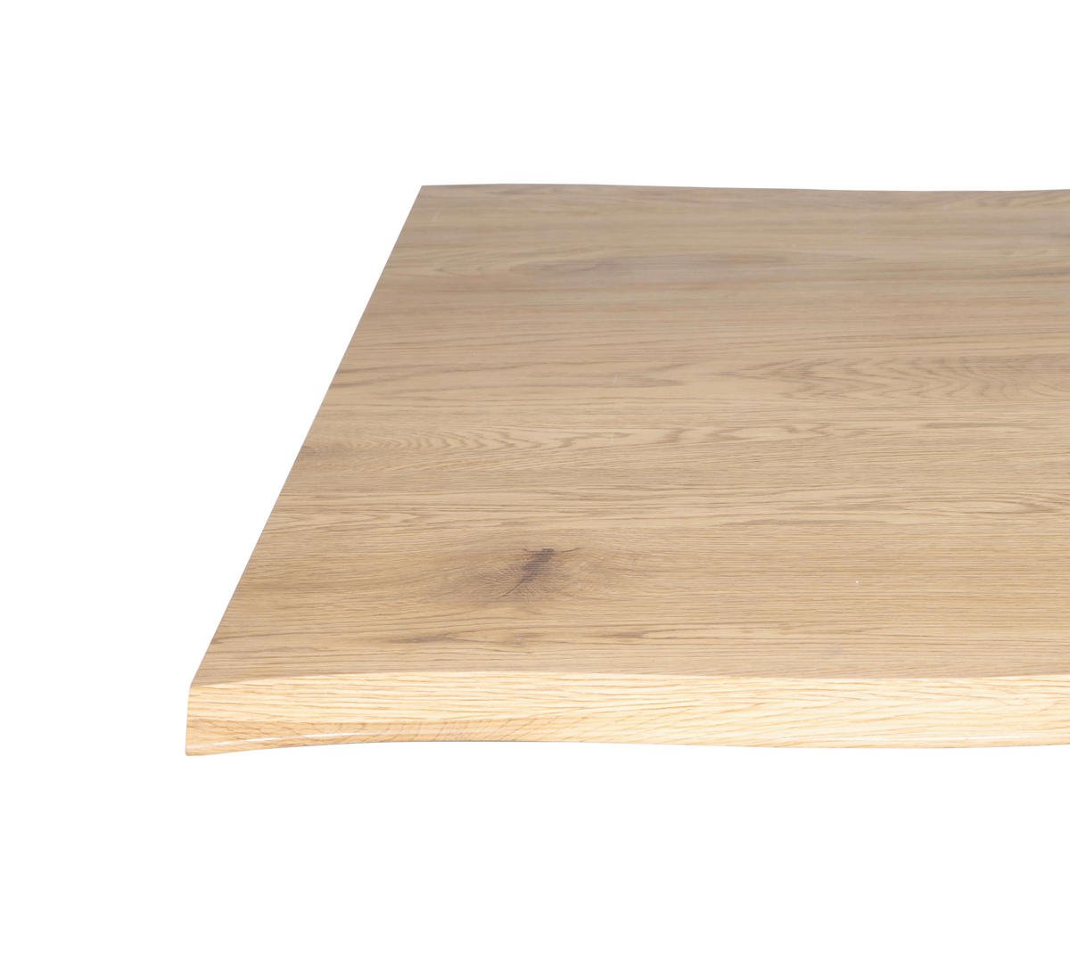 ESSTISCH rechteckig Schwarz, Eichefarben  - Eichefarben/Schwarz, MODERN, Holzwerkstoff/Metall (160/76/90cm) - MID.YOU
