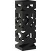 SCHIRMSTÄNDER Metall Schwarz  - Schwarz, Design, Metall (16/48/16cm)