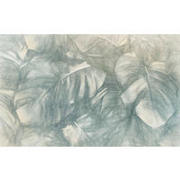 VLIESTAPETE 2,5 m  - Blau/Weiß, Basics (400/250cm) - Xora